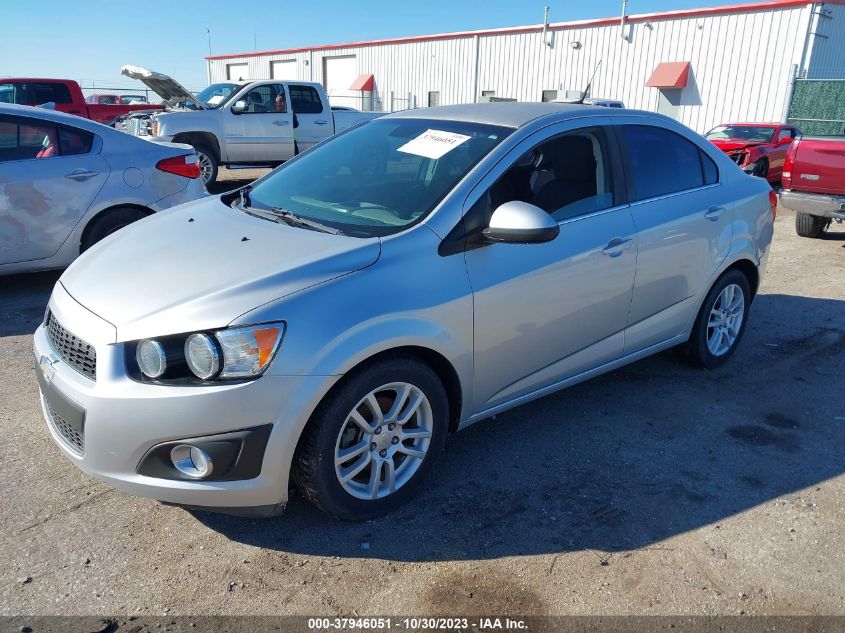 2012 Chevrolet Sonic Lt VIN: 1G1JC5SH2C4196783 Lot: 37946051