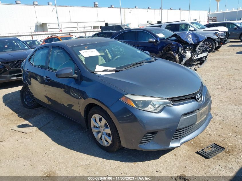 2014 Toyota Corolla L/Le/S/S Plus/Le Plus VIN: 5YFBURHE7EP169561 Lot: 37946106