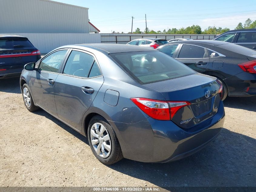 2014 Toyota Corolla L/Le/S/S Plus/Le Plus VIN: 5YFBURHE7EP169561 Lot: 37946106