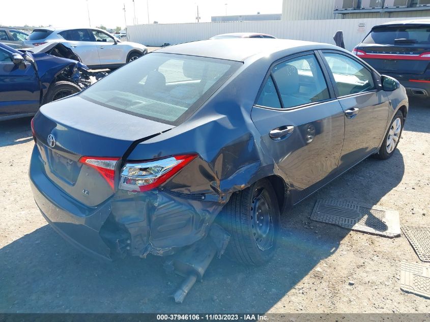 2014 Toyota Corolla L/Le/S/S Plus/Le Plus VIN: 5YFBURHE7EP169561 Lot: 37946106