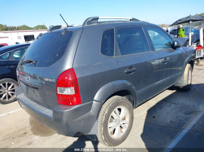 2009 Hyundai Tucson Gls VIN: KM8JM12B49U958749 Lot: 37946144