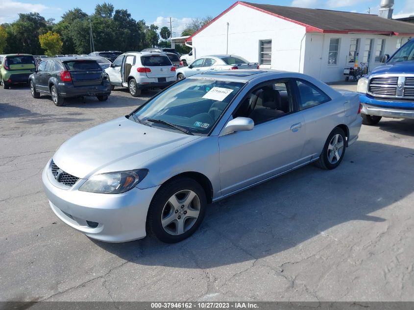 2004 Honda Civic Ex VIN: 1HGEM22904L032437 Lot: 37946162