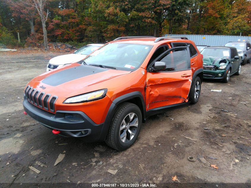 2015 Jeep Cherokee Trailhawk VIN: 1C4PJMBS6FW582600 Lot: 37946187