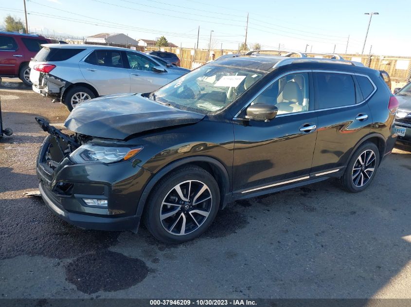 2017 Nissan Rogue Sl VIN: JN8AT2MV8HW015873 Lot: 37946209