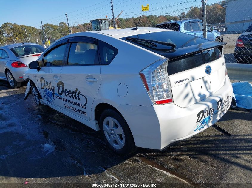 2011 Toyota Prius I/Ii/Iii/Iv/V VIN: JTDKN3DU0B0319717 Lot: 37946212