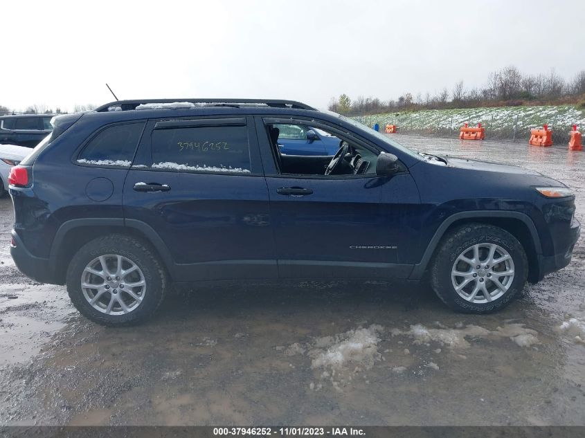 2015 Jeep Cherokee Sport VIN: 1C4PJMAB5FW756559 Lot: 37946252