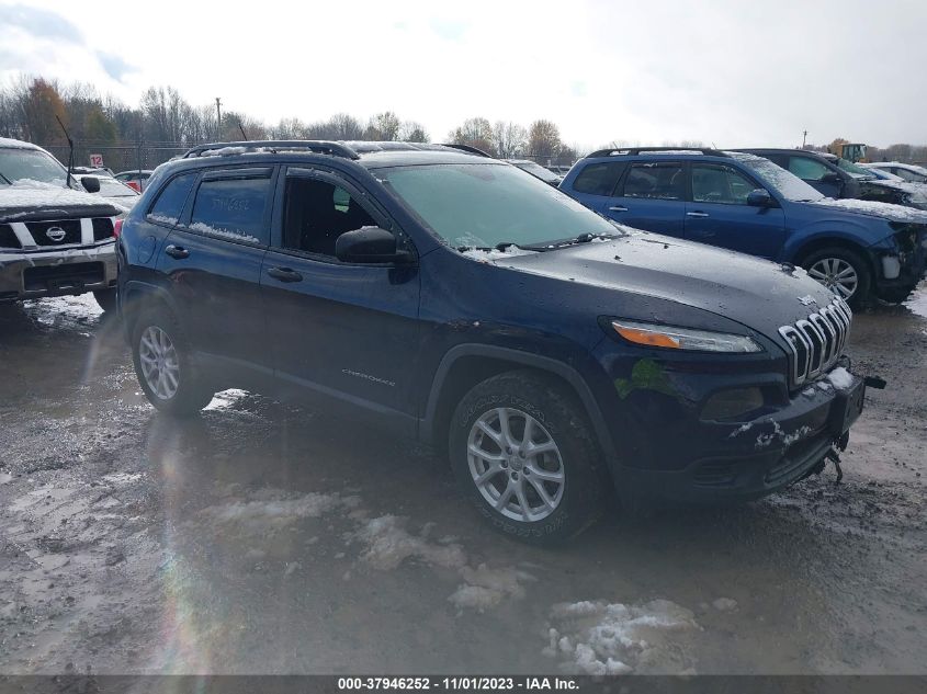 2015 Jeep Cherokee Sport VIN: 1C4PJMAB5FW756559 Lot: 37946252