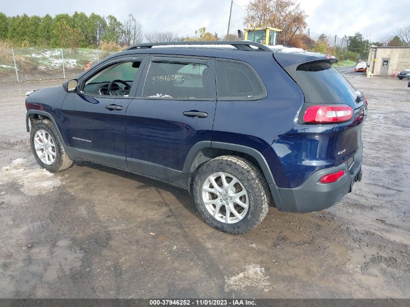 2015 Jeep Cherokee Sport VIN: 1C4PJMAB5FW756559 Lot: 37946252