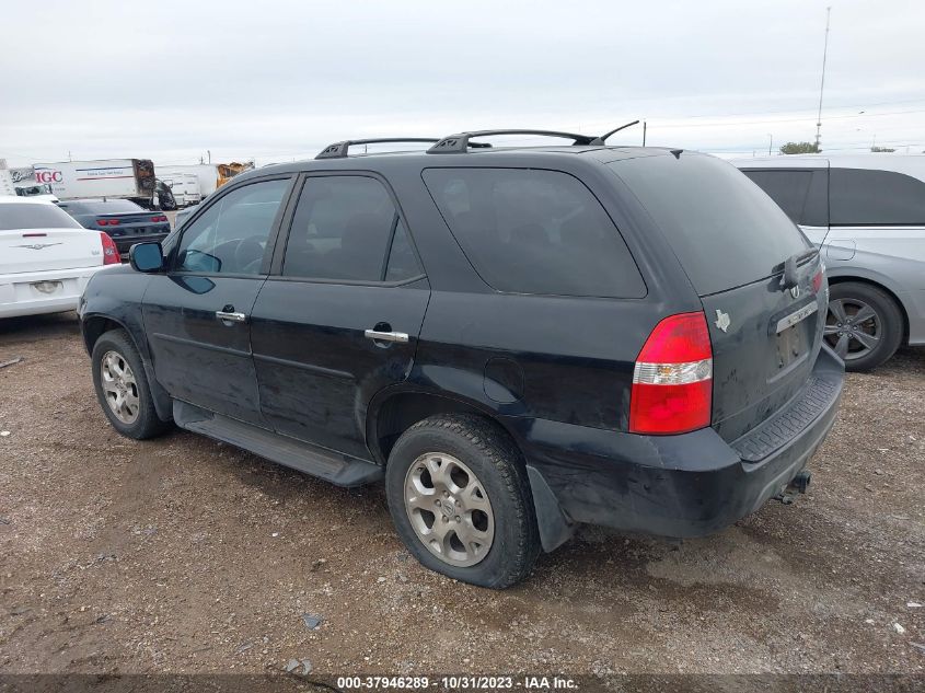 2002 Acura Mdx Touring Pkg VIN: 2HNYD188X2H539015 Lot: 37946289