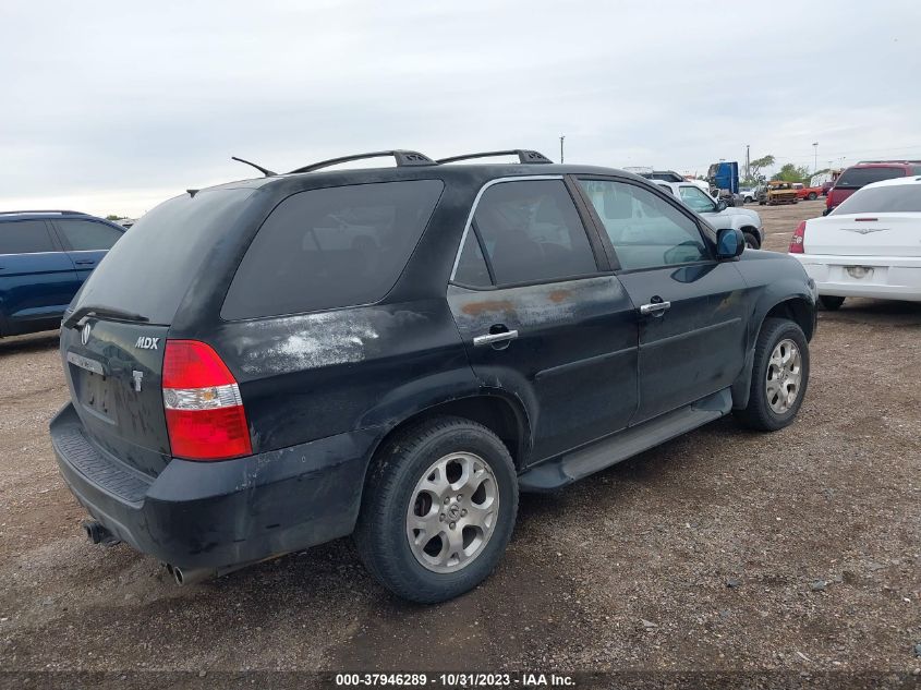 2002 Acura Mdx Touring Pkg VIN: 2HNYD188X2H539015 Lot: 37946289