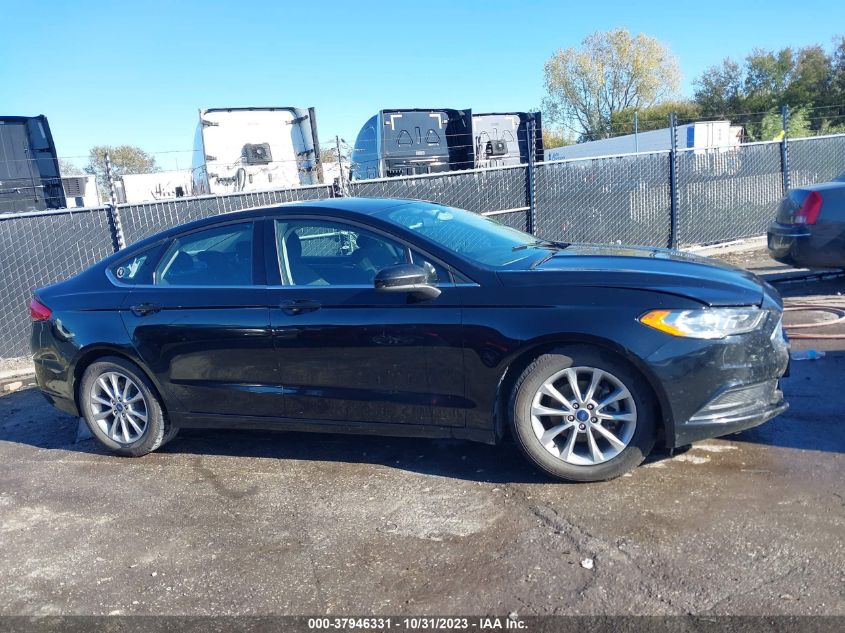 2017 Ford Fusion Se VIN: 3FA6P0HD7HR247143 Lot: 37946331