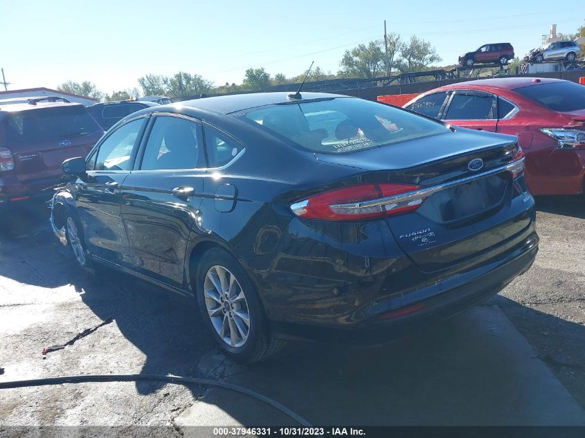 2017 Ford Fusion Se VIN: 3FA6P0HD7HR247143 Lot: 37946331