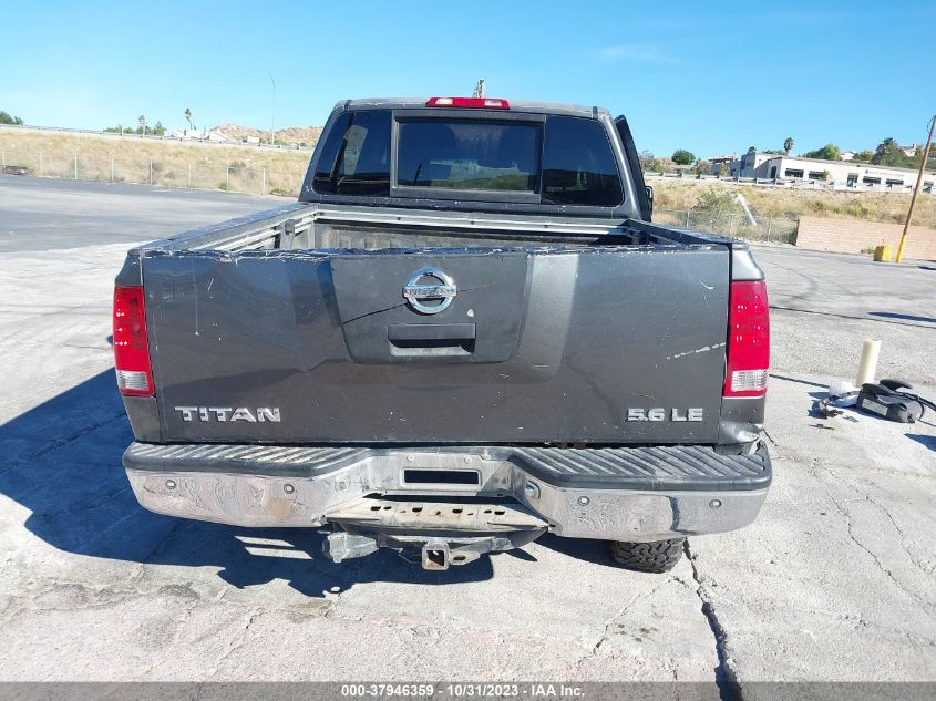 2006 Nissan Titan Le VIN: 1N6AA07B26N568770 Lot: 37946359