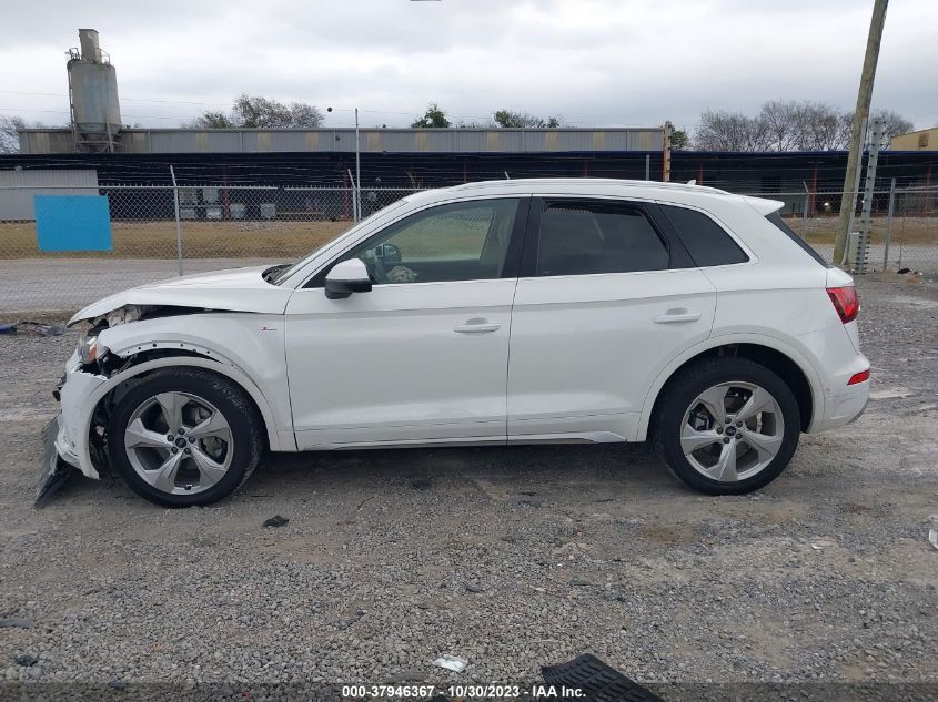 2023 Audi Q5 S Line Prestige VIN: WA1FAAFY5P2162869 Lot: 37946367