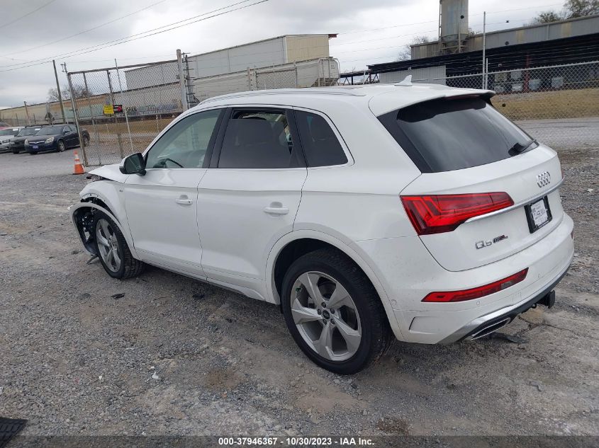 2023 Audi Q5 S Line Prestige VIN: WA1FAAFY5P2162869 Lot: 37946367