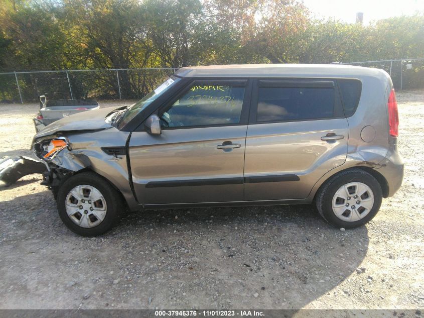 2013 Kia Soul Base VIN: KNDJT2A59D7615645 Lot: 37946376