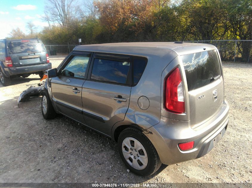 2013 Kia Soul Base VIN: KNDJT2A59D7615645 Lot: 37946376