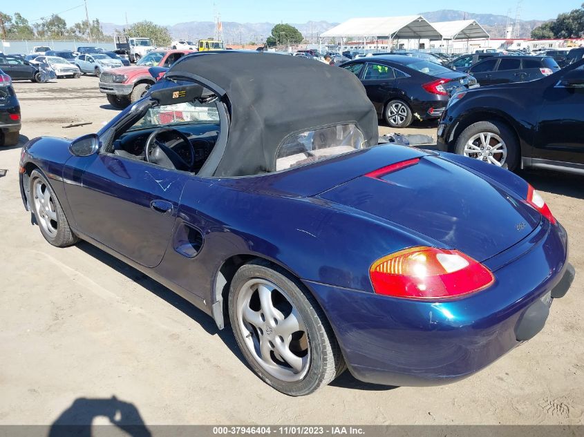 2000 Porsche Boxster VIN: WP0CA2987YU623733 Lot: 37946404