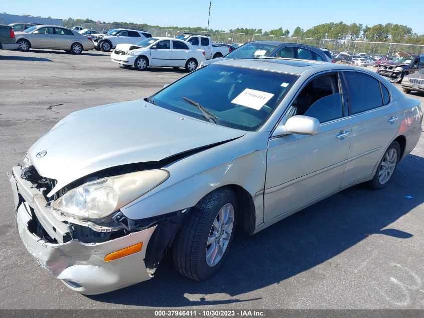 2003 Lexus Es 300 VIN: JTHBF30G636005466 Lot: 37946411