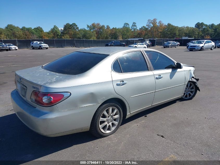 2003 Lexus Es 300 VIN: JTHBF30G636005466 Lot: 37946411