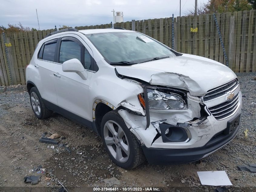 2015 Chevrolet Trax Ltz VIN: KL7CJTSB4FB134370 Lot: 37946451