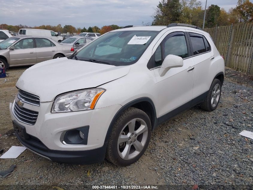 2015 Chevrolet Trax Ltz VIN: KL7CJTSB4FB134370 Lot: 37946451