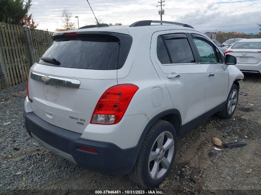 2015 Chevrolet Trax Ltz VIN: KL7CJTSB4FB134370 Lot: 37946451