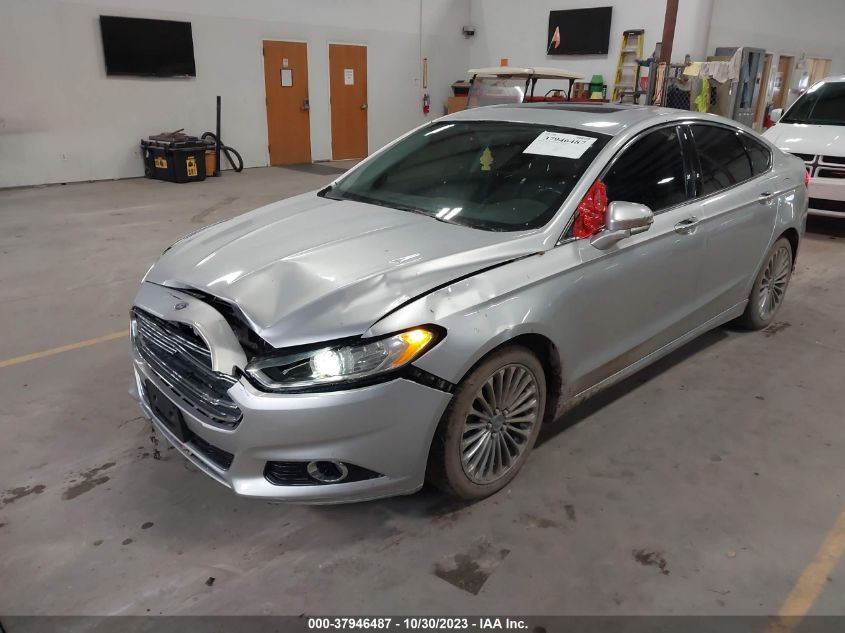 2013 Ford Fusion Titanium VIN: 3FA6P0D98DR183206 Lot: 37946487