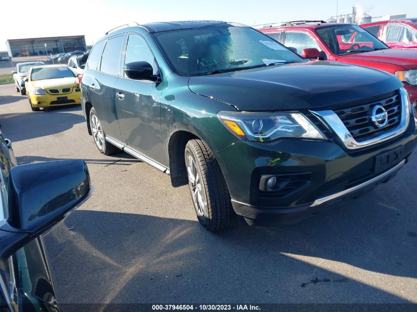 2018 Nissan Pathfinder Sv VIN: 5N1DR2MM5JC655699 Lot: 37946504