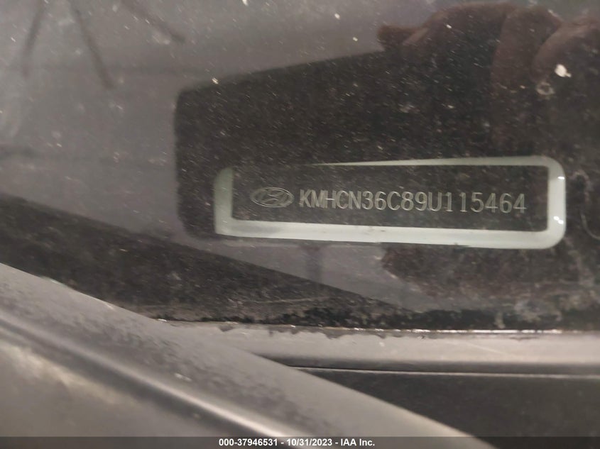 2009 Hyundai Accent Se VIN: KMHCN36C89U115464 Lot: 37946531