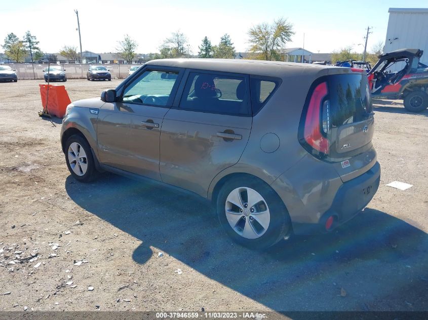 2016 Kia Soul VIN: KNDJN2A24G7301955 Lot: 37946559