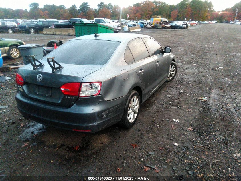 2011 Volkswagen Jetta Sedan Se W/Convenience Pzev VIN: 3VWDZ7AJ4BM324959 Lot: 37946620