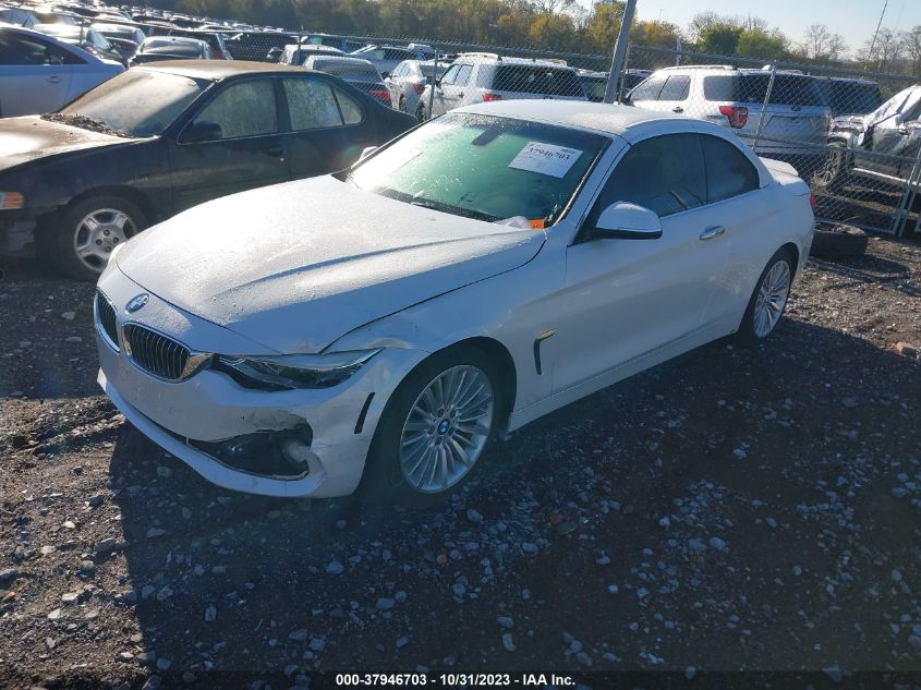 2014 BMW 4 Series 428I VIN: WBA3V5C51EP747685 Lot: 37946703