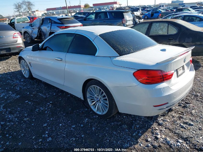 2014 BMW 4 Series 428I VIN: WBA3V5C51EP747685 Lot: 37946703