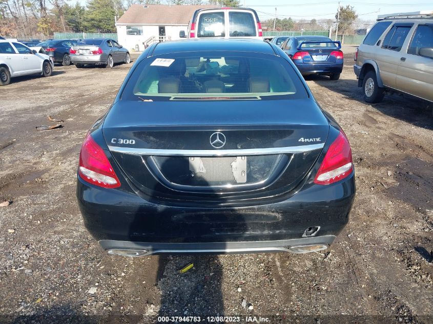 2017 Mercedes-Benz C 300 4Matic/Luxury 4Matic/Sport 4Matic VIN: 55SWF4KB8HU202708 Lot: 37946783