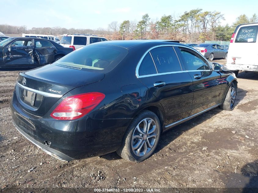 2017 Mercedes-Benz C 300 4Matic/Luxury 4Matic/Sport 4Matic VIN: 55SWF4KB8HU202708 Lot: 37946783