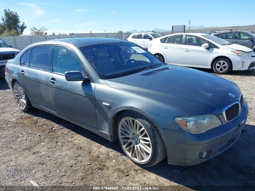 2008 BMW 7 Series 750Li VIN: WBAHN83538DT80768 Lot: 37946860