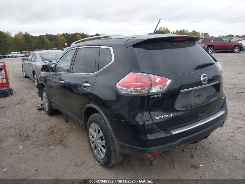 2016 Nissan Rogue S VIN: JN8AT2MV4GW137497 Lot: 37946932