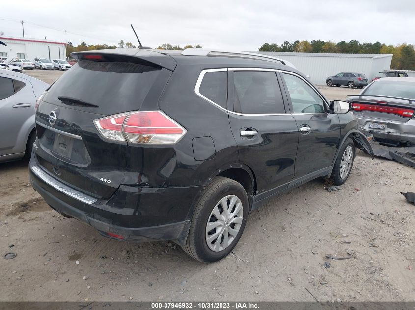 2016 Nissan Rogue S VIN: JN8AT2MV4GW137497 Lot: 37946932