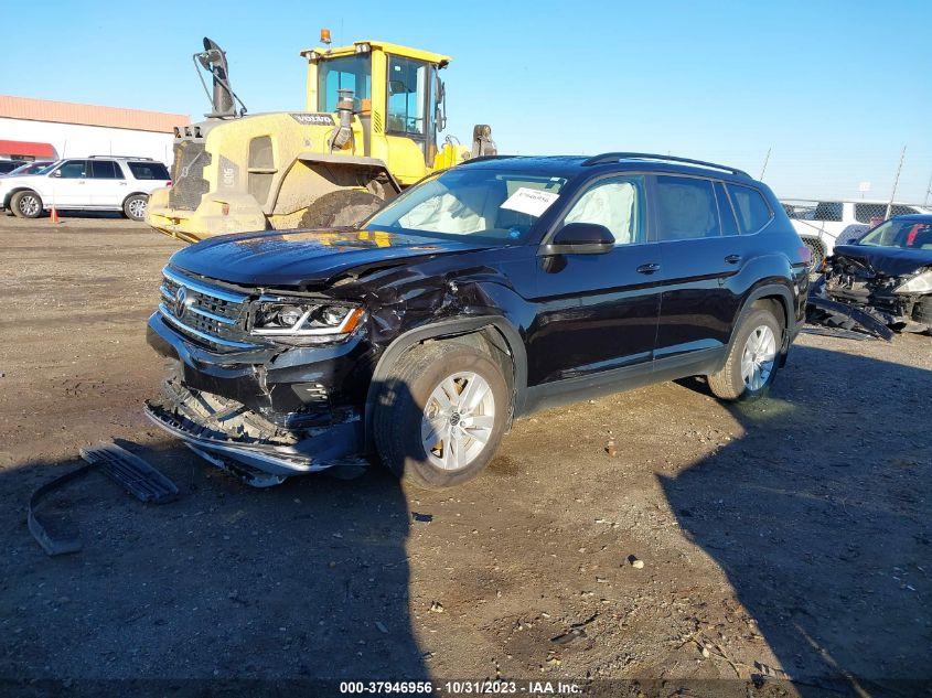 2021 Volkswagen Atlas 2.0T S VIN: 1V2AP2CA1MC572469 Lot: 37946956