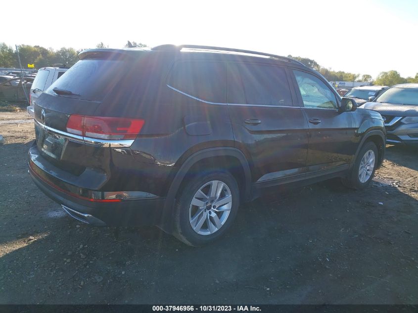 2021 Volkswagen Atlas 2.0T S VIN: 1V2AP2CA1MC572469 Lot: 37946956