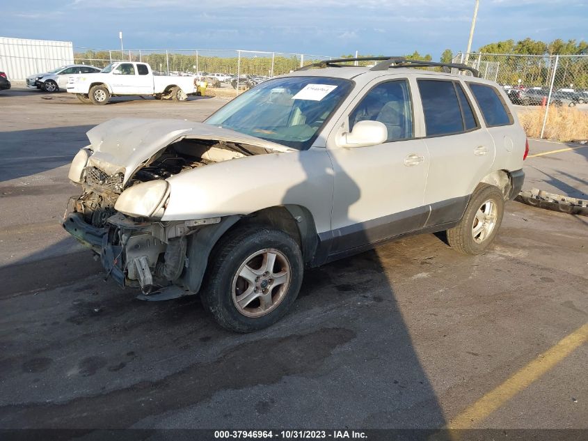 2003 Hyundai Santa Fe Base (A4)/Base (M5) VIN: KM8SB12BX3U388211 Lot: 37946964