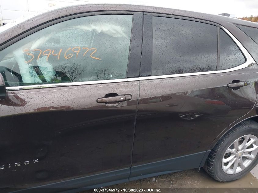 2020 Chevrolet Equinox Fwd Lt 1.5L Turbo VIN: 2GNAXKEV0L6121503 Lot: 37946972