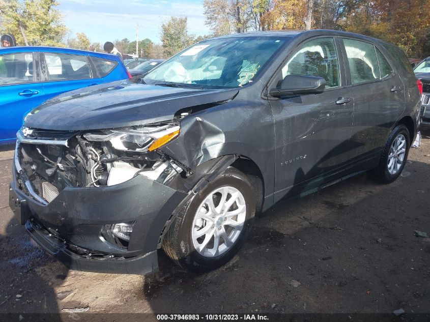 2020 Chevrolet Equinox Fwd Ls VIN: 3GNAXHEV4LS666964 Lot: 37946983