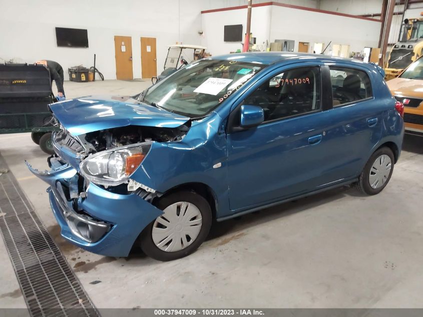 2018 Mitsubishi Mirage Es VIN: ML32A3HJ8JH010821 Lot: 37947009