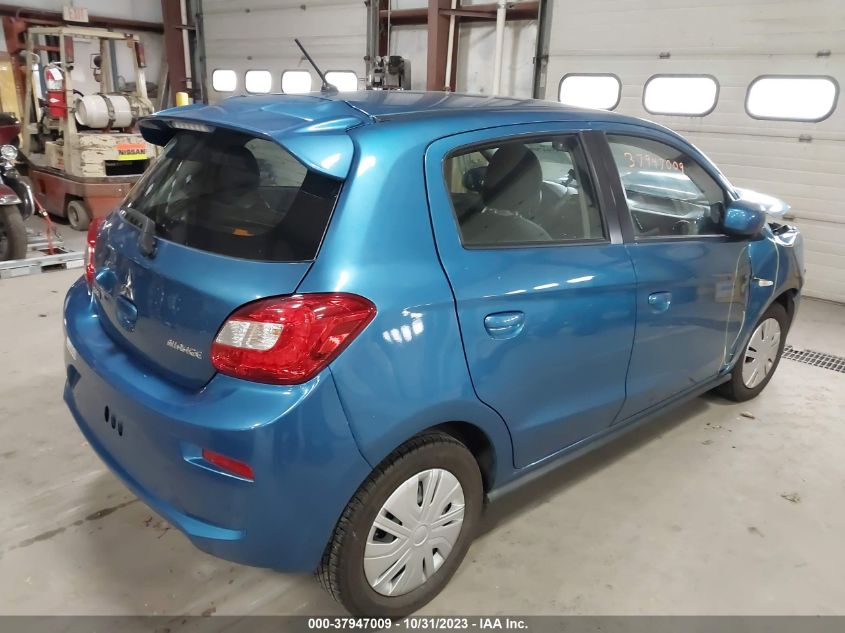 2018 Mitsubishi Mirage Es VIN: ML32A3HJ8JH010821 Lot: 37947009