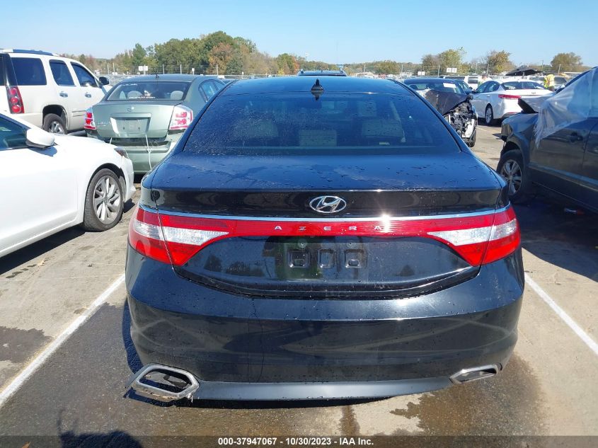 2015 Hyundai Azera VIN: KMHFH4JG9FA433076 Lot: 37947067