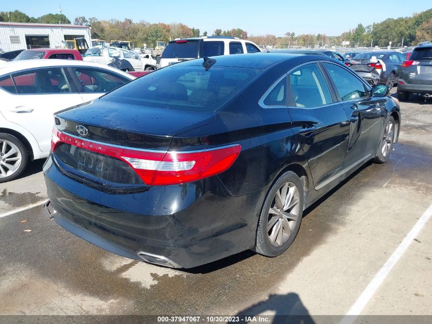 2015 Hyundai Azera VIN: KMHFH4JG9FA433076 Lot: 37947067