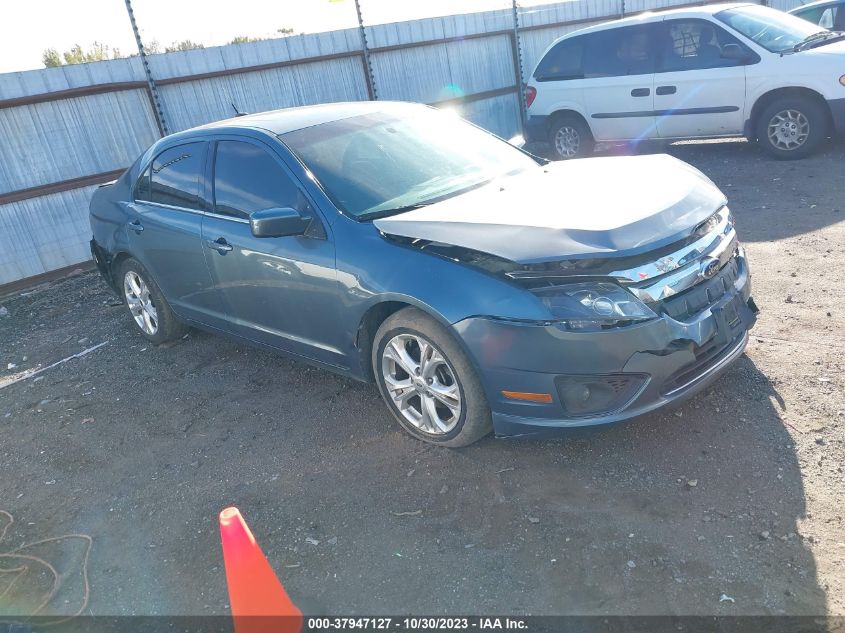 2012 Ford Fusion Se VIN: 3FAHP0HA1CR370816 Lot: 37947127