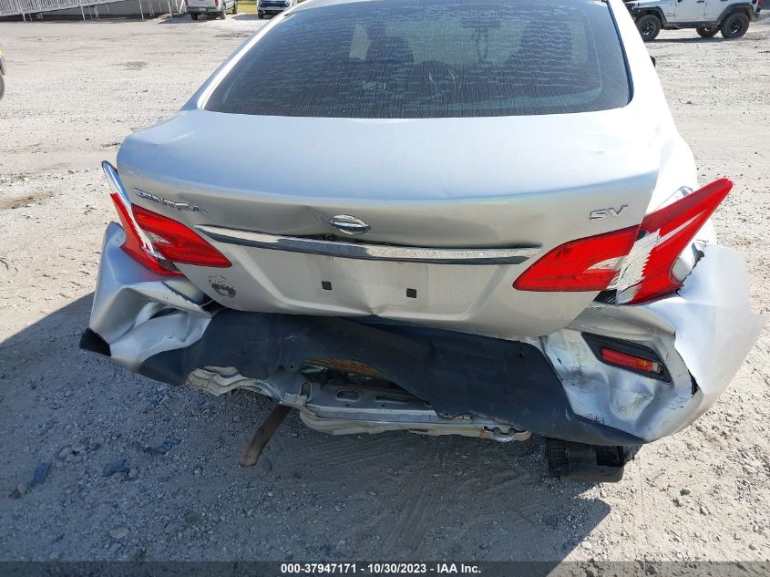 2017 Nissan Sentra Sv VIN: 3N1AB7AP0HL694600 Lot: 37947171